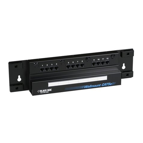 Black Box JPM083A User manual