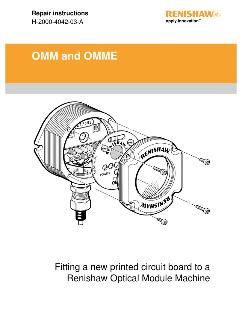 Renishaw OMM Repair instructions