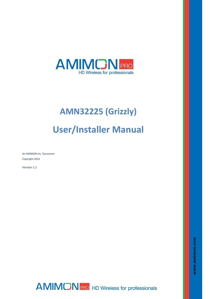 AMIMON AMN32225 Grizzly User& installer's manual