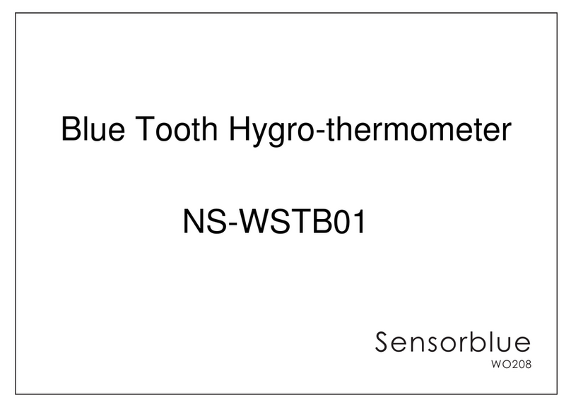 CAPPEC Sensorblue NS-WSTB01 manual