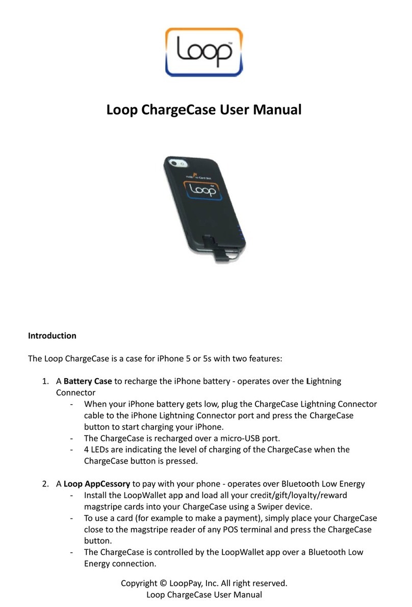 LOOP ChargeCase user manual