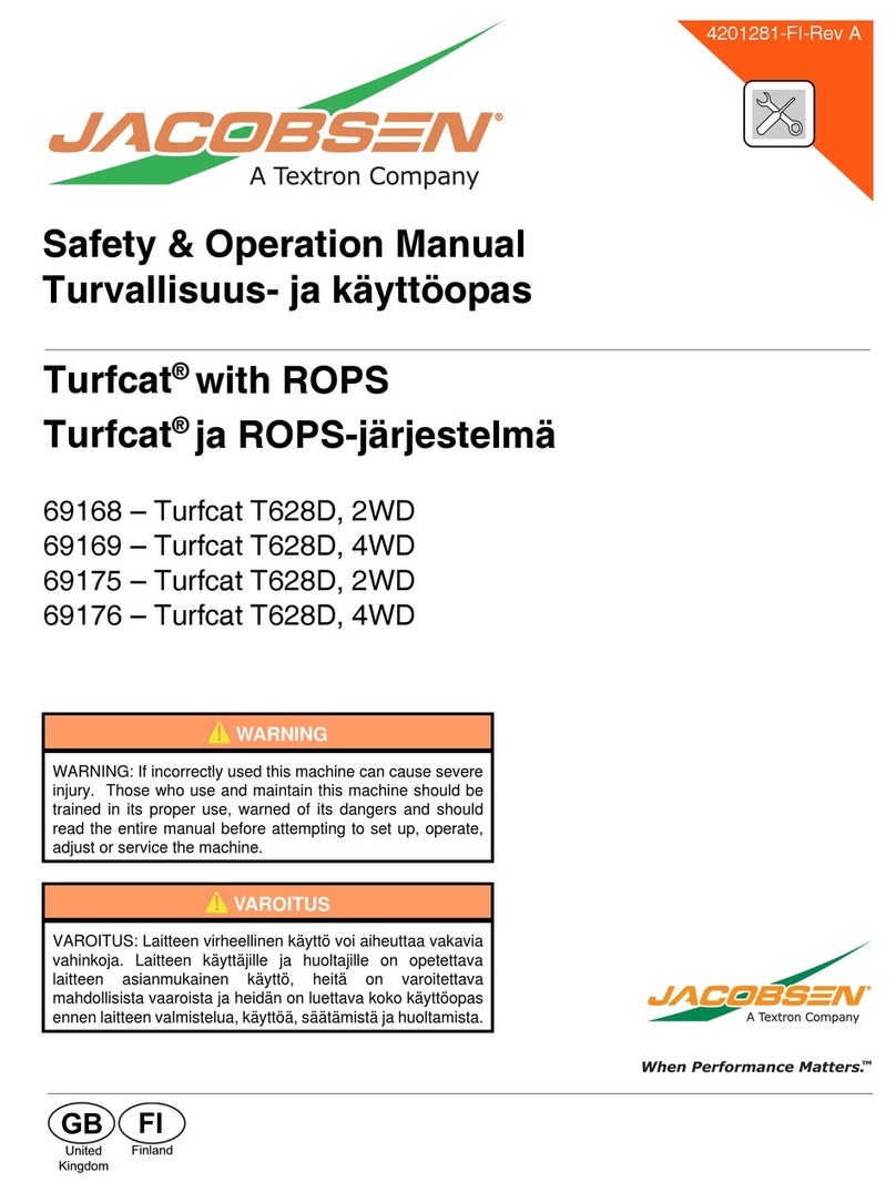 Jacobsen 69168 - Turfcat T628D Guide