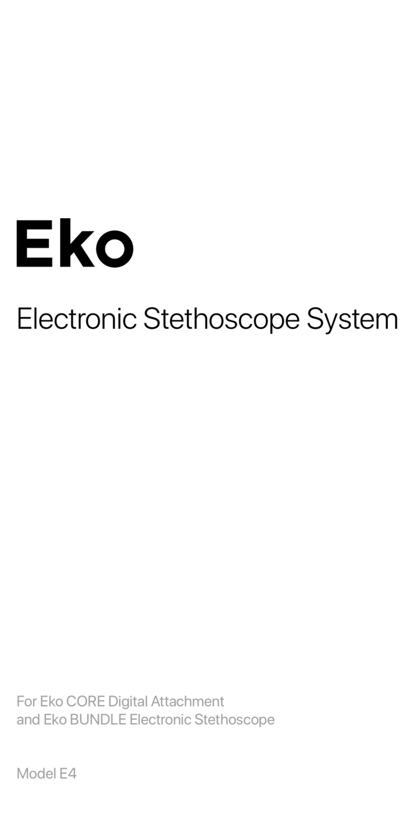 EKO CORE user manual