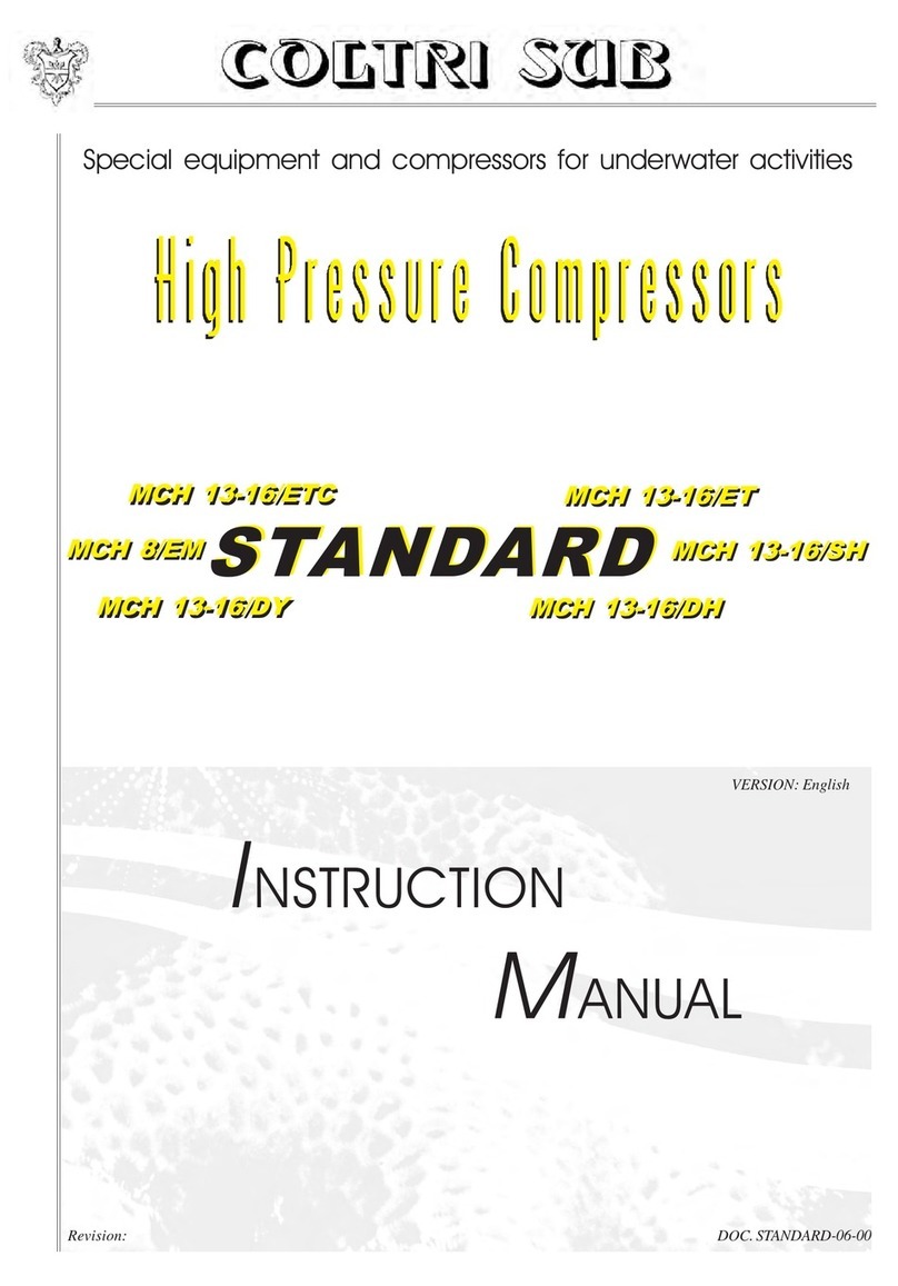 Coltri Sub MCH 13/ETC User manual