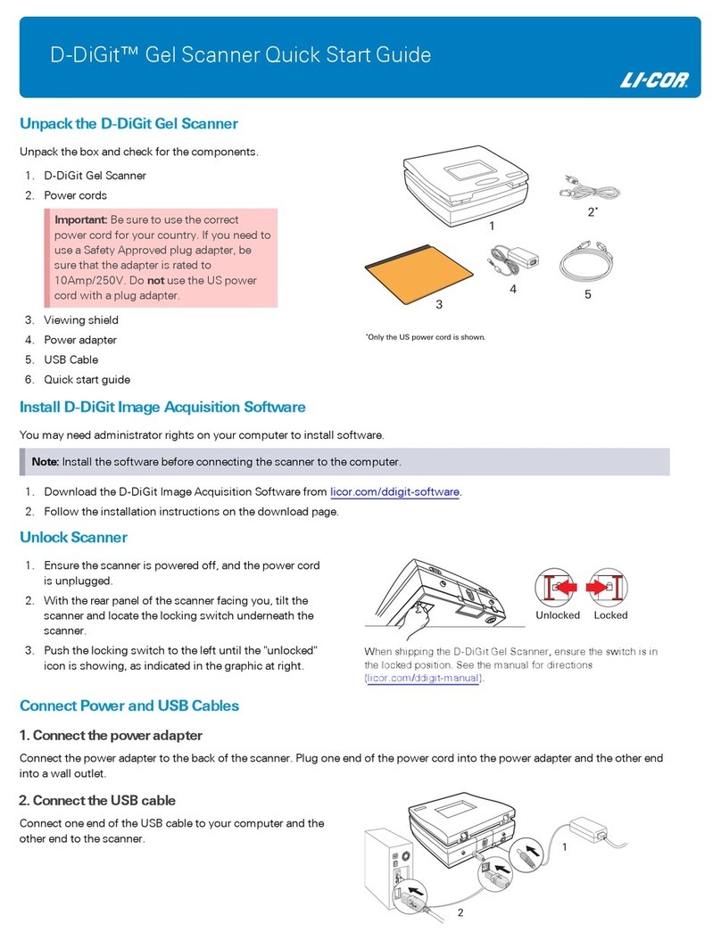 LI-COR D-DiGit quick start guide