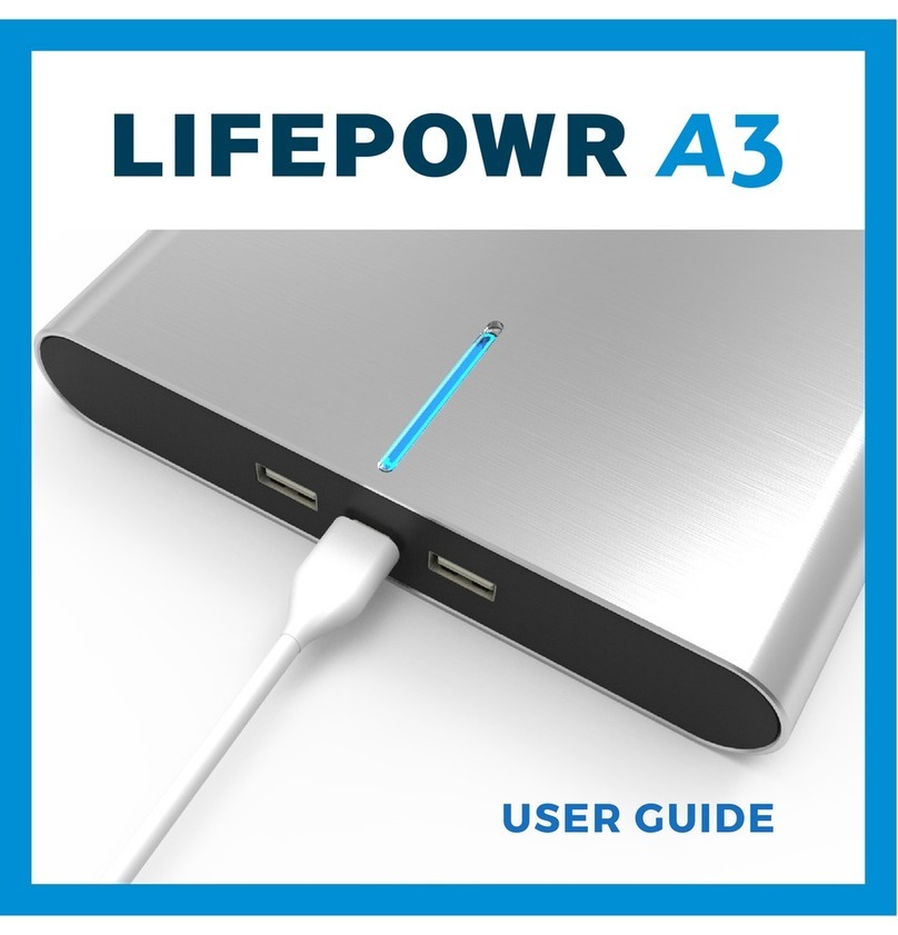 Lifepowr A3 user guide