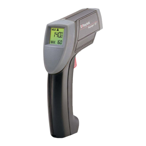 RayTek Raynger ST 20 Pro User manual