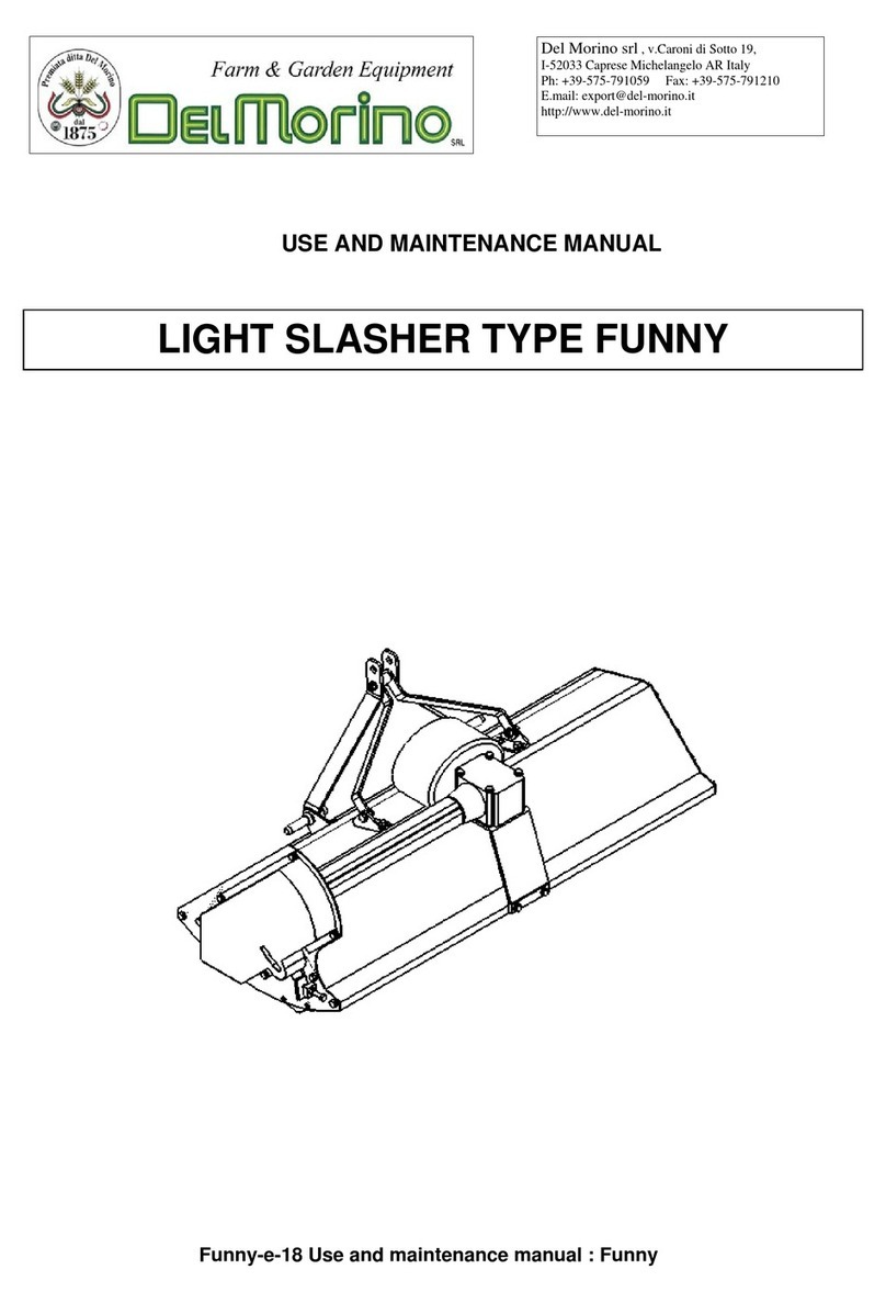 Del Morino Funny Use and maintenance manual
