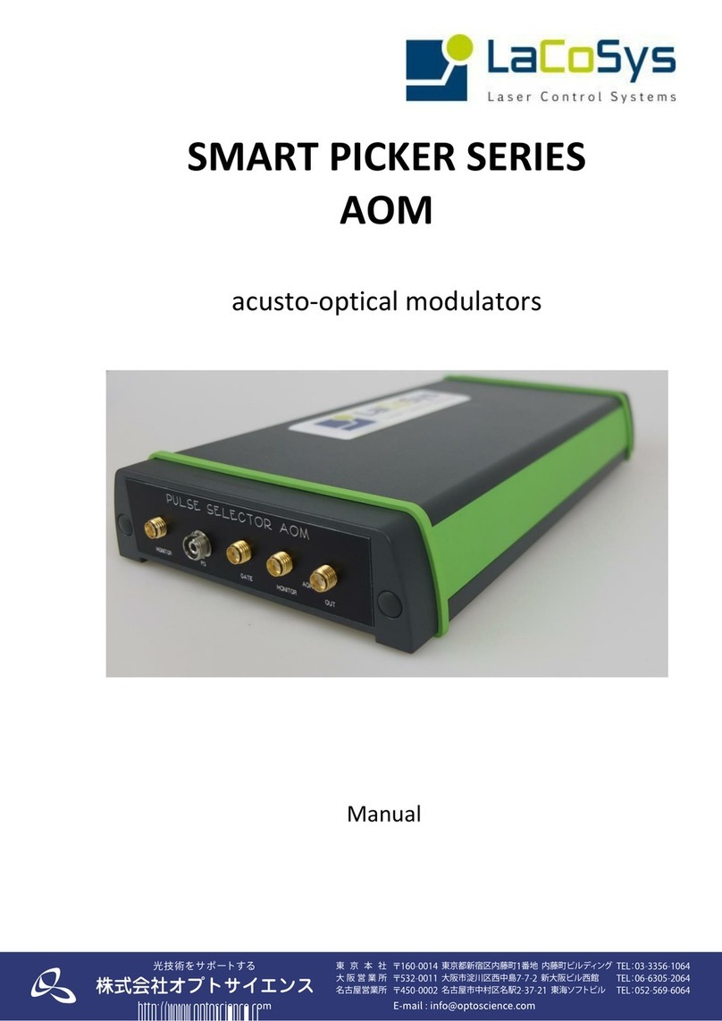 LaCoSys SMART PICKER SERIES user manual