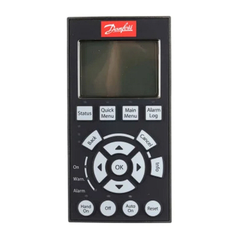 Danfoss VLT LCP 11 User manual