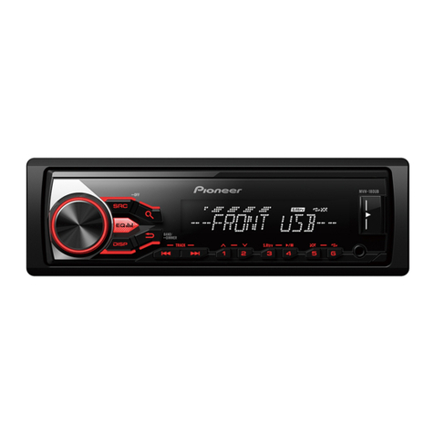 Pioneer MVH-X380BT User manual