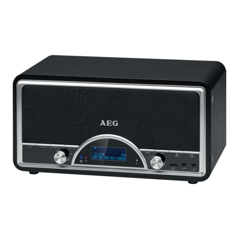 AEG NDR 4378 DAB+ User manual