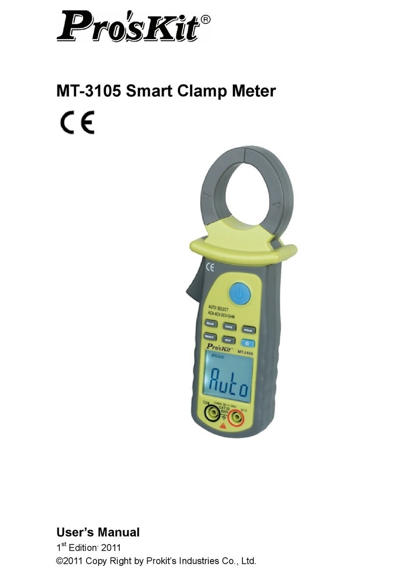 Pro's Kit MT-3105 user manual
