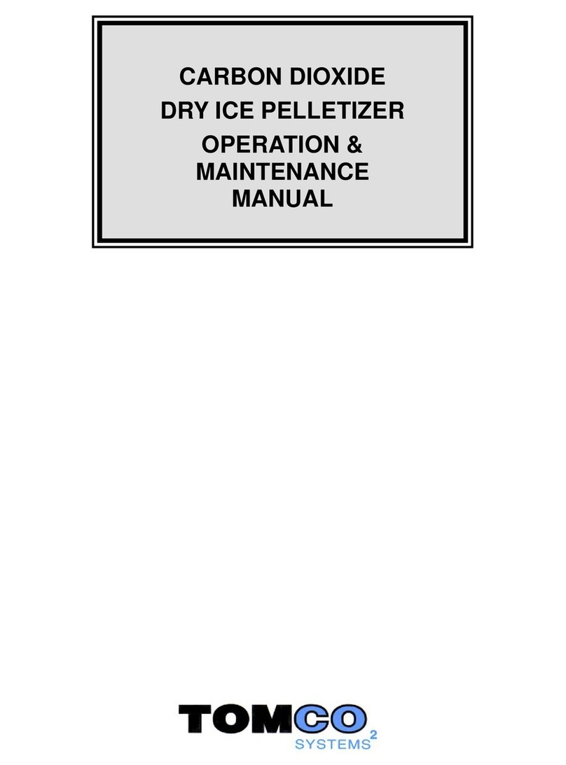 Tomco DE89RB100-US Operation & maintenance manual