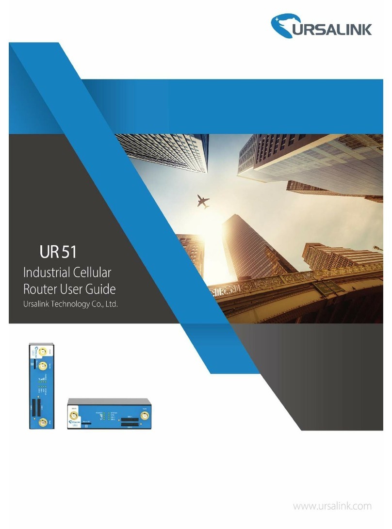 Ursalink UR 51 User manual Ursalink UR 51 User manual