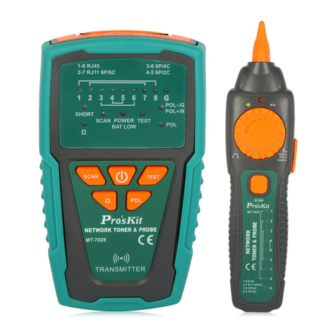 Pro's Kit MT-7028 user manual