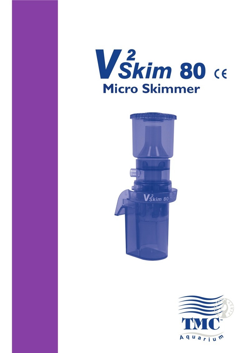 TMC Aquarium V2Skim 80 Instructions for installation and use