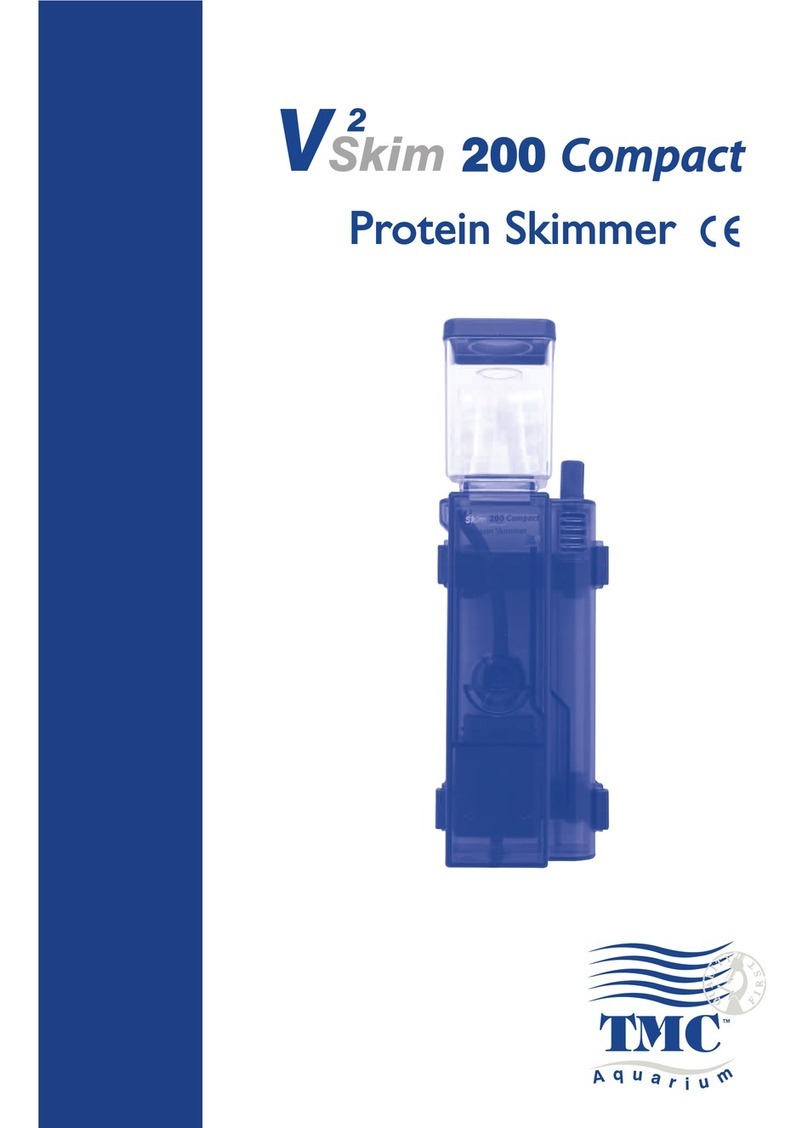 TMC Aquarium V2Skim 200 Compact Instructions for installation and use