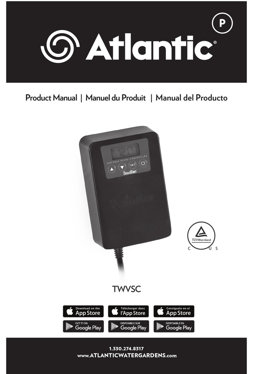Atlantic TWVSC product manual