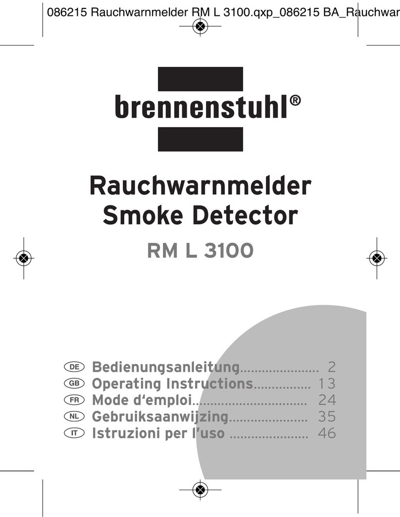brennenstuhl RM L 3100 operating instructions brennenstuhl RM L 3100 operating instructions