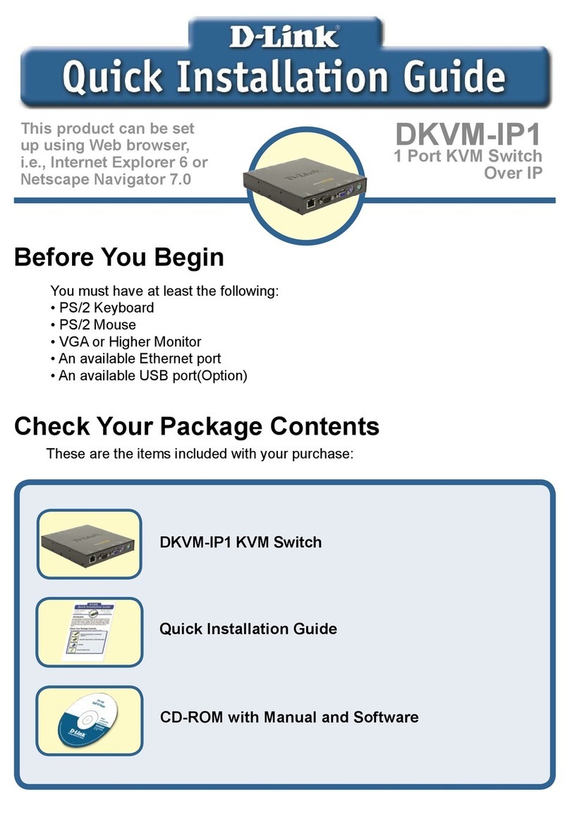 D-Link DKVM-IP1 User manual