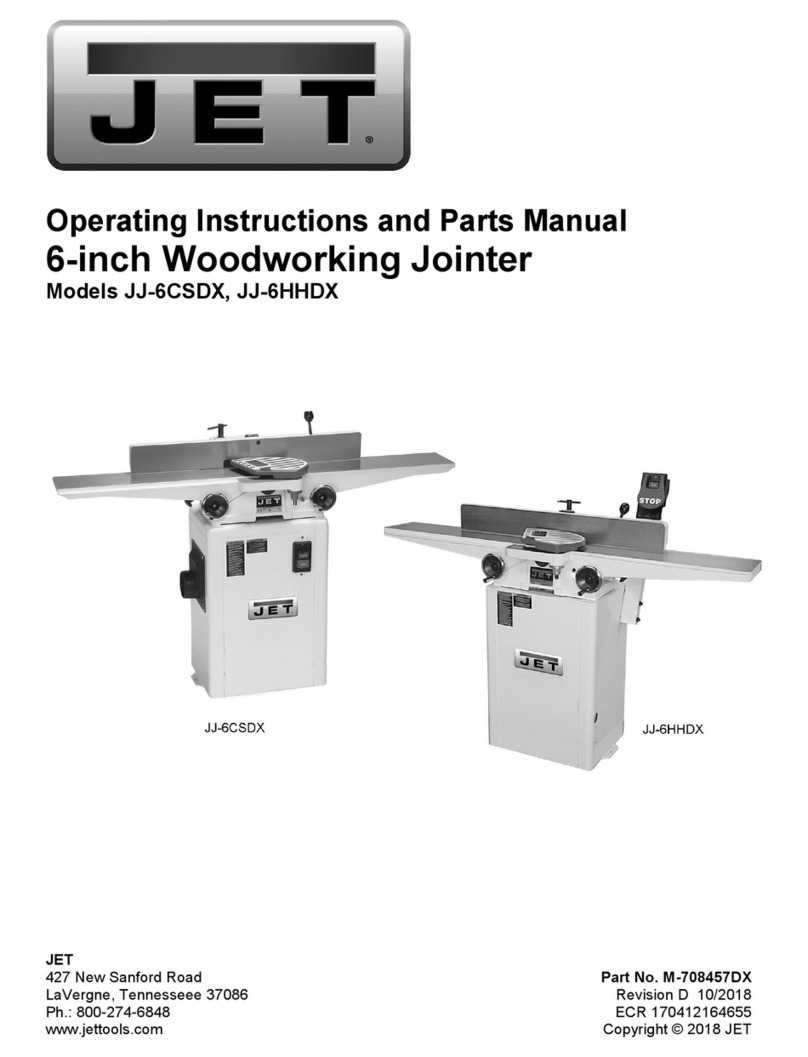 Jet JJ-6CSDX Service manual
