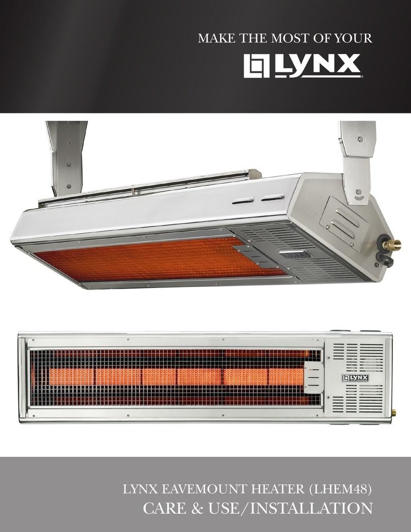 Lynx LHEM48 Care & use/installation