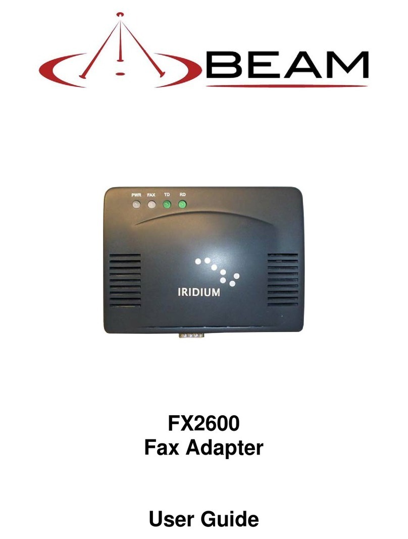 Beam FX2600 user guide