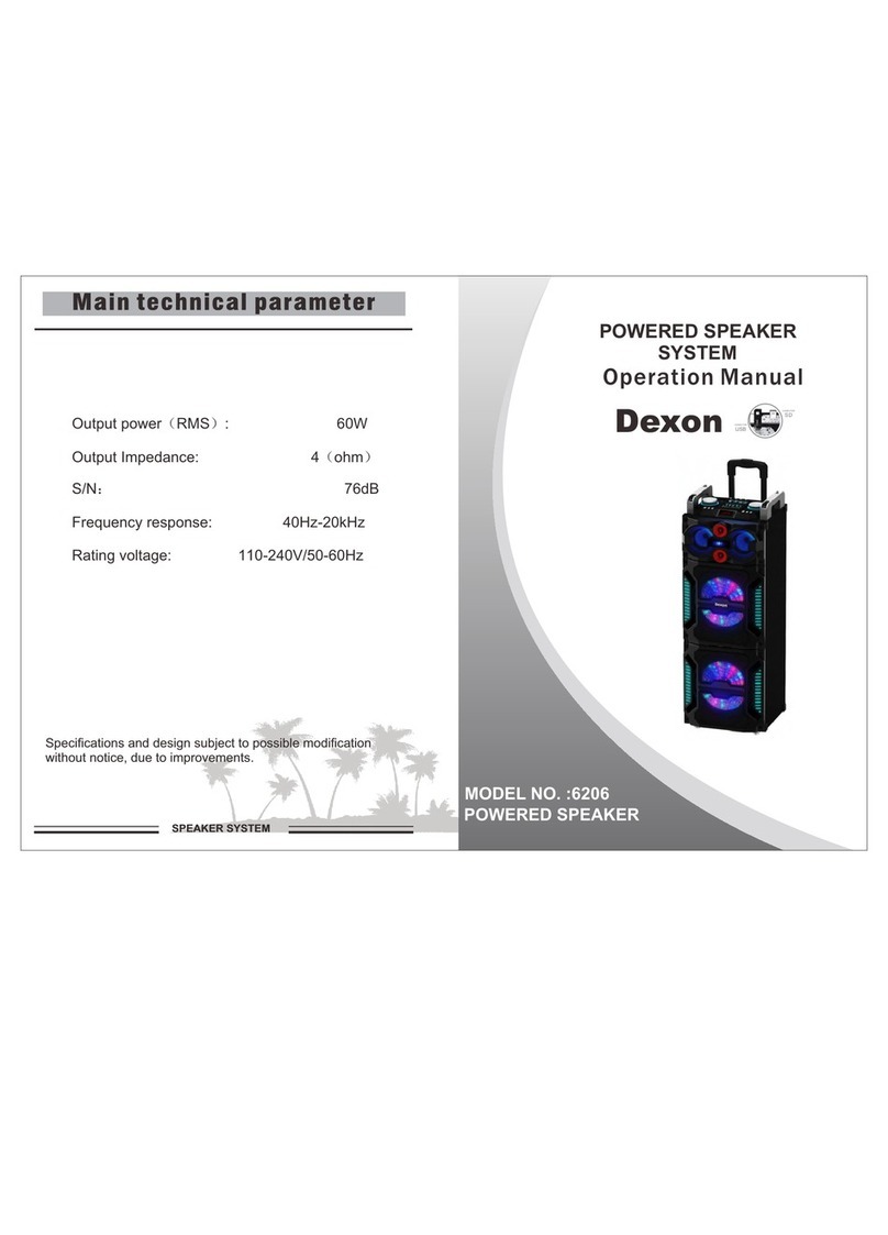 Dexon 6206 Operation manual