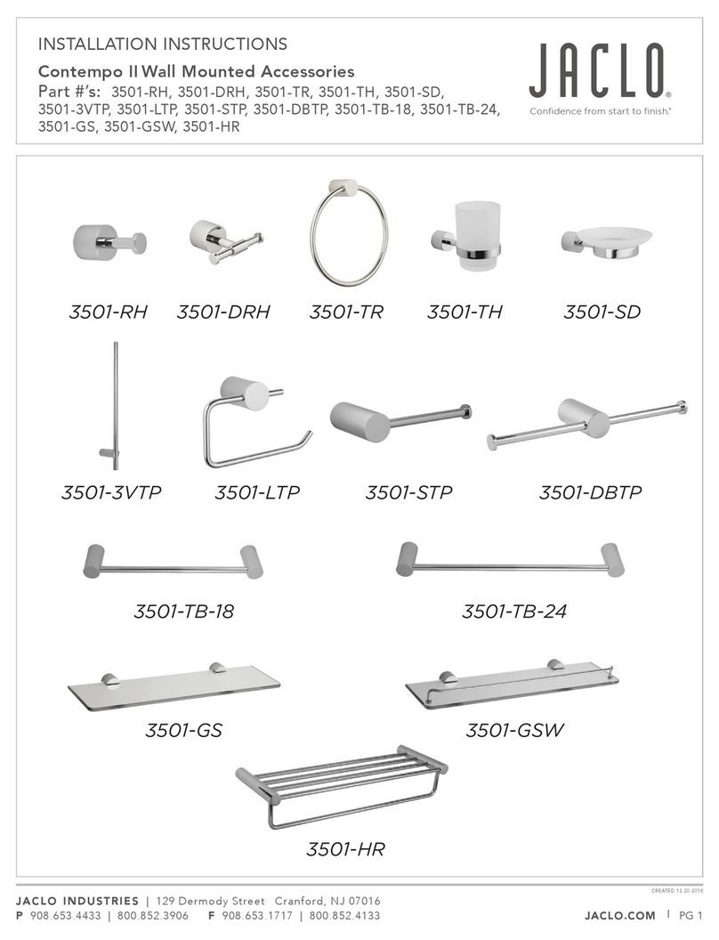 JACLO 3501-RH installation instructions