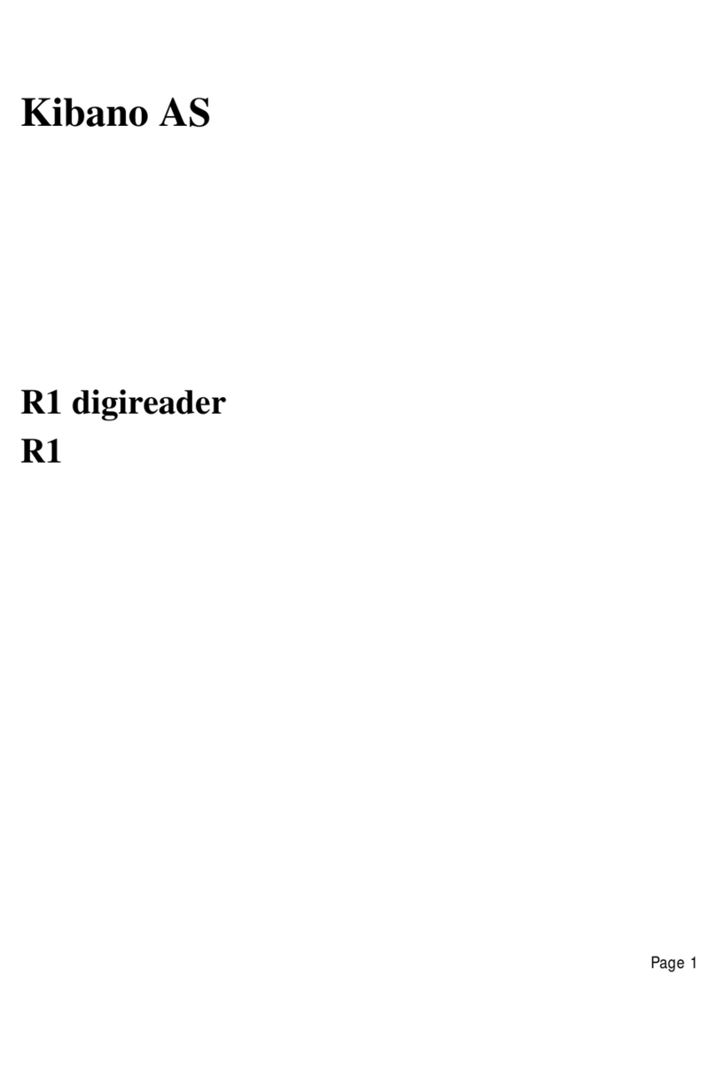 Kibano R1 Digireader manual