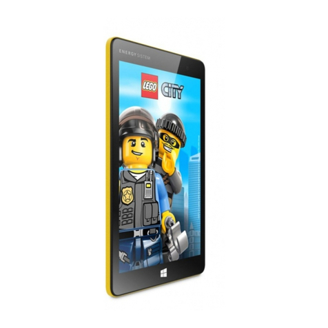 ENERGY SISTEM Energy Tablet Windows user manual