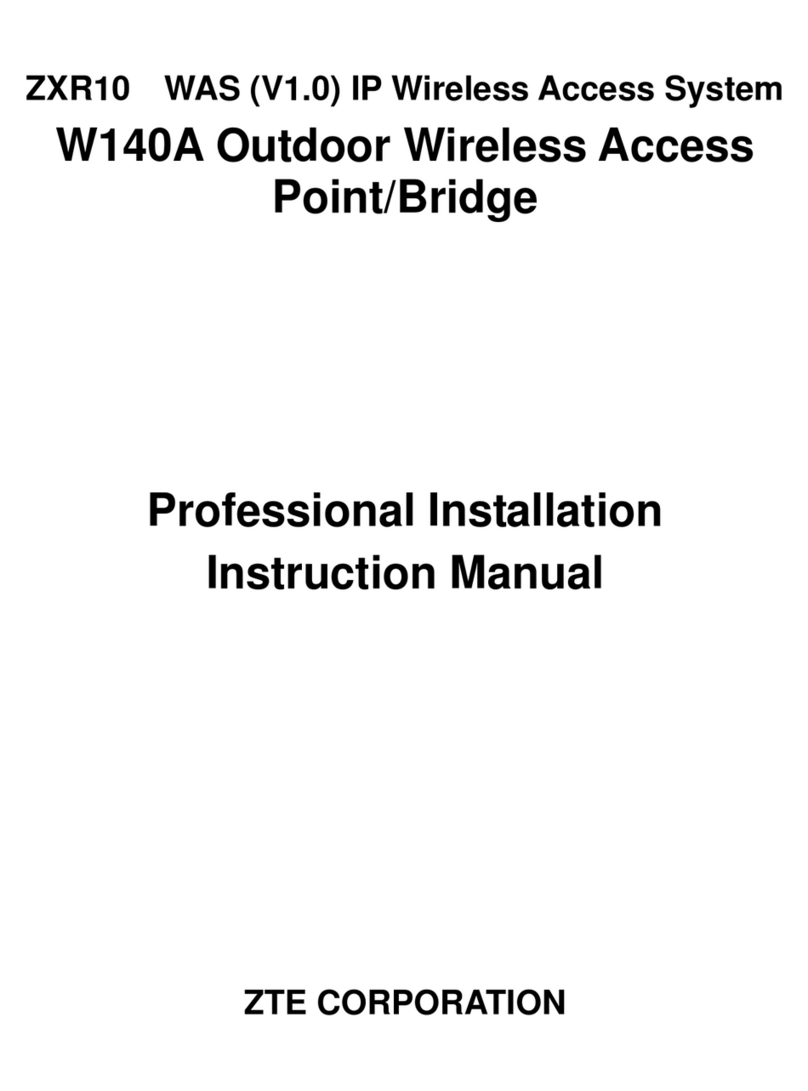 Zte ZXR10 3800-8 User manual