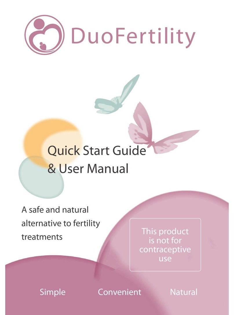 Cambridge Temperature Concepts DuoFertility Quick start guide & user manual Cambridge Temperature Concepts DuoFertility Quick start guide & user manual