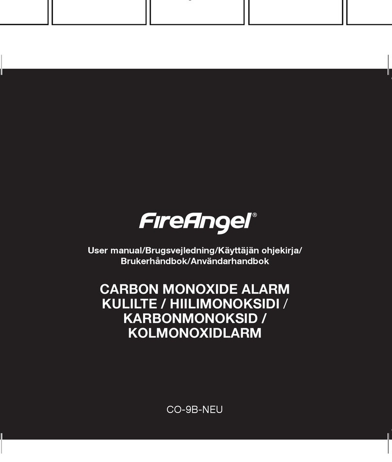 FireAngel CO-9B-NEU User manual