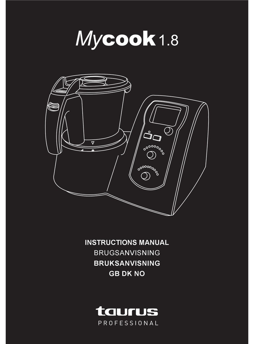 Taurus MYCOOK 1.8 User manual