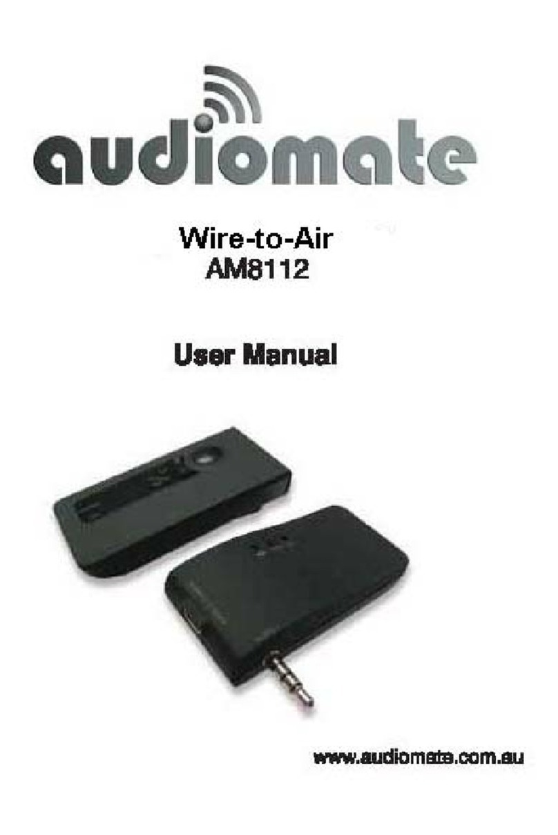 AudioMate AM8112 user manual
