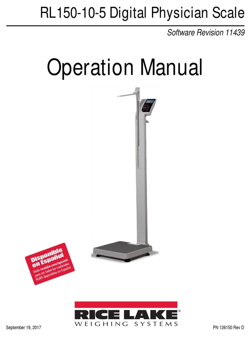 Rice Lake RL150-10-5 Operation manual