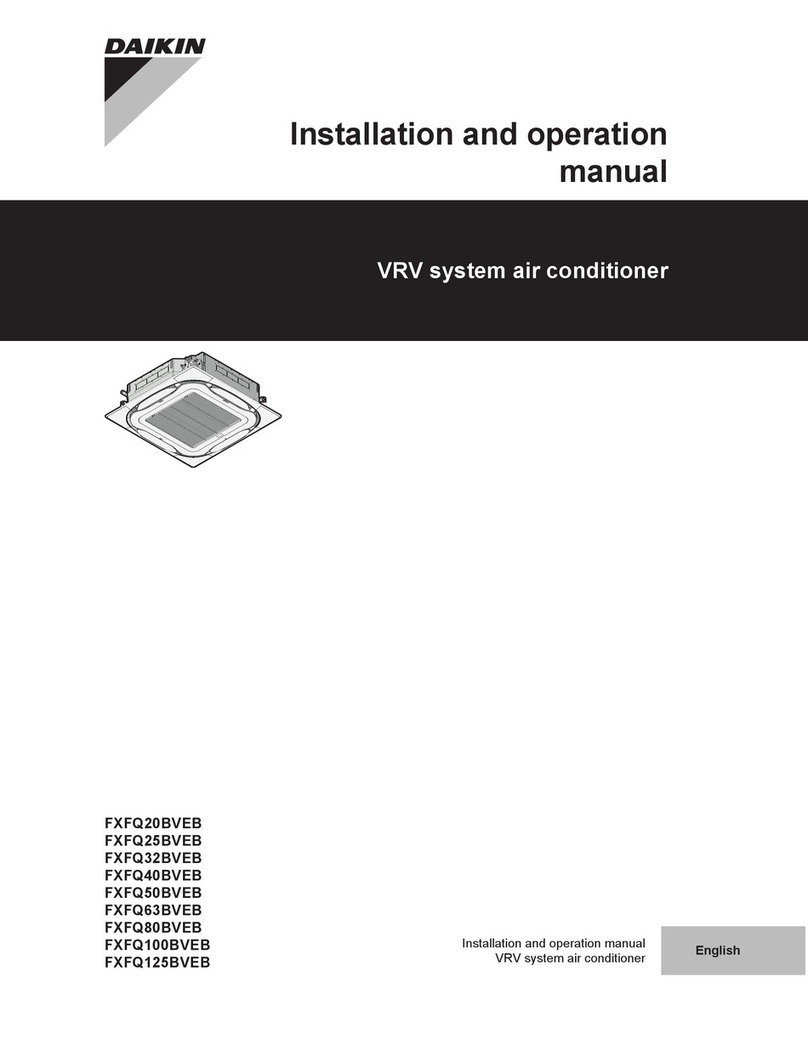 Daikin FXFQ20BVEB User manual