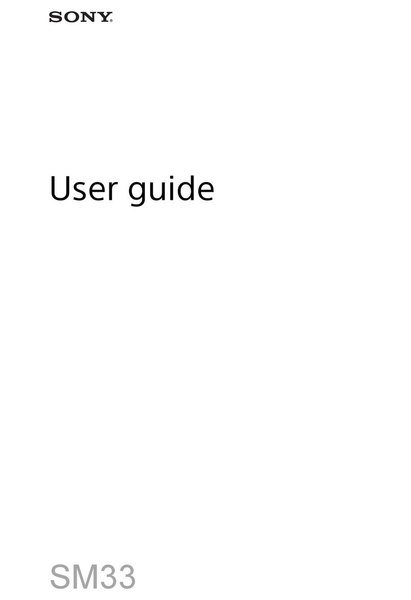 Sony Xperia SM33 User manual Sony Xperia SM33 User manual