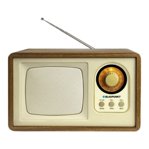 Blaupunkt HR7BR User manual