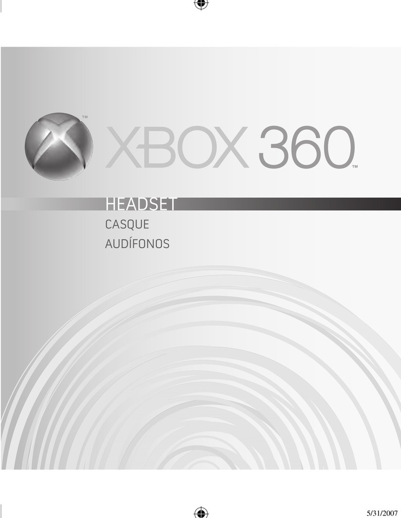Microsoft Xbox 360 User manual