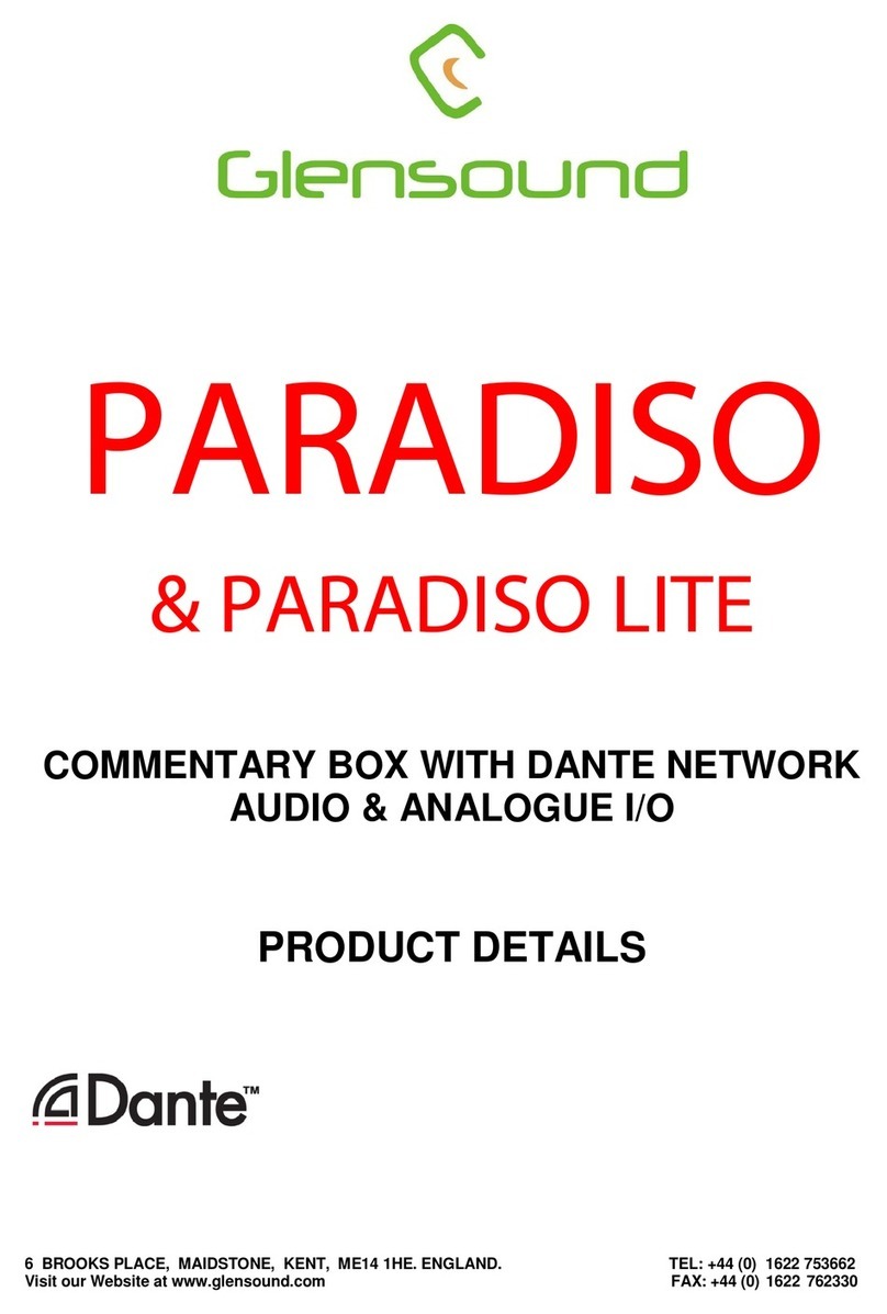 Glensound PARADISO Product details