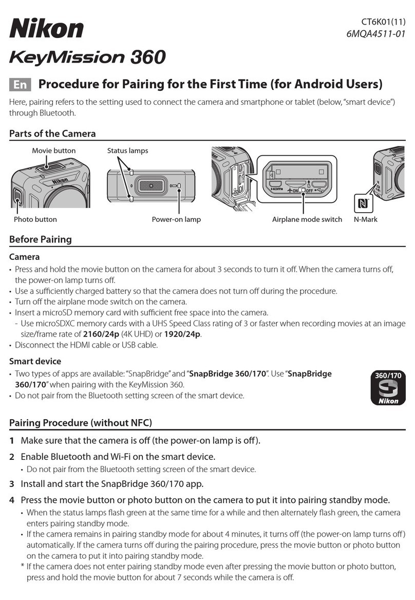 Nikon Key Mission 360 User manual