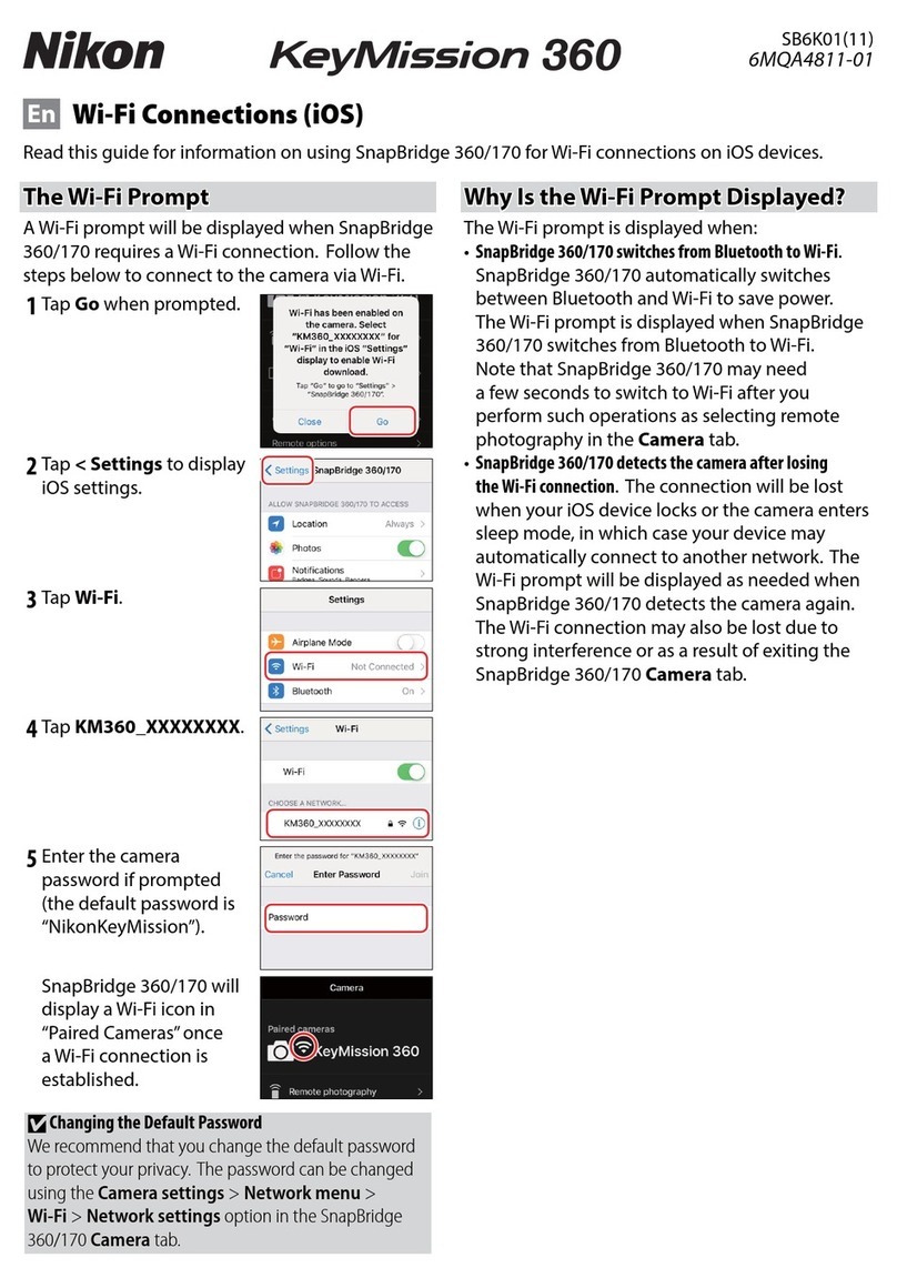 Nikon Key Mission 360 User manual Nikon Key Mission 360 User manual