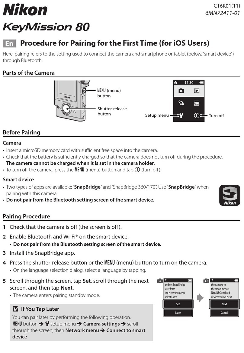 Nikon KeyMission 80 User manual Nikon KeyMission 80 User manual