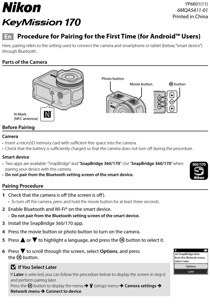 Nikon Key Mission 170 User manual Nikon Key Mission 170 User manual