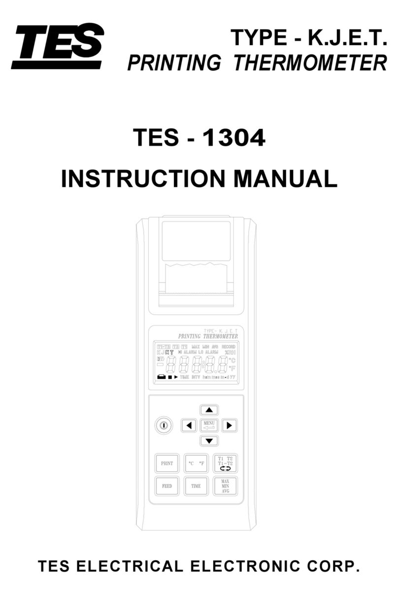 TES TES-1304 instruction manual