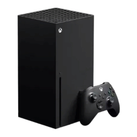 Microsoft XBOX User manual