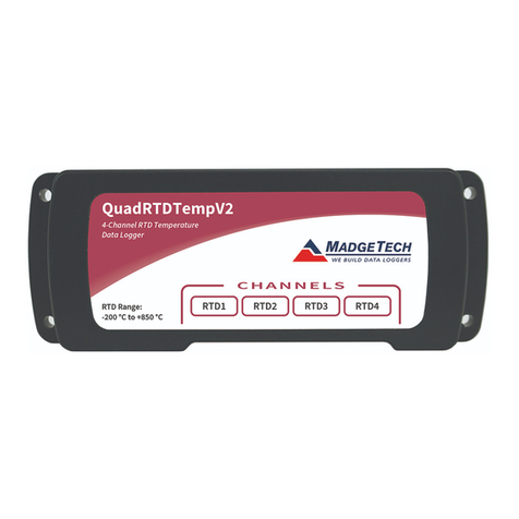 MadgeTech QuadRTDTempV2 Specification sheet